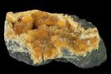 Intense Orange Calcite Crystal Cluster - Poland #148387-1
